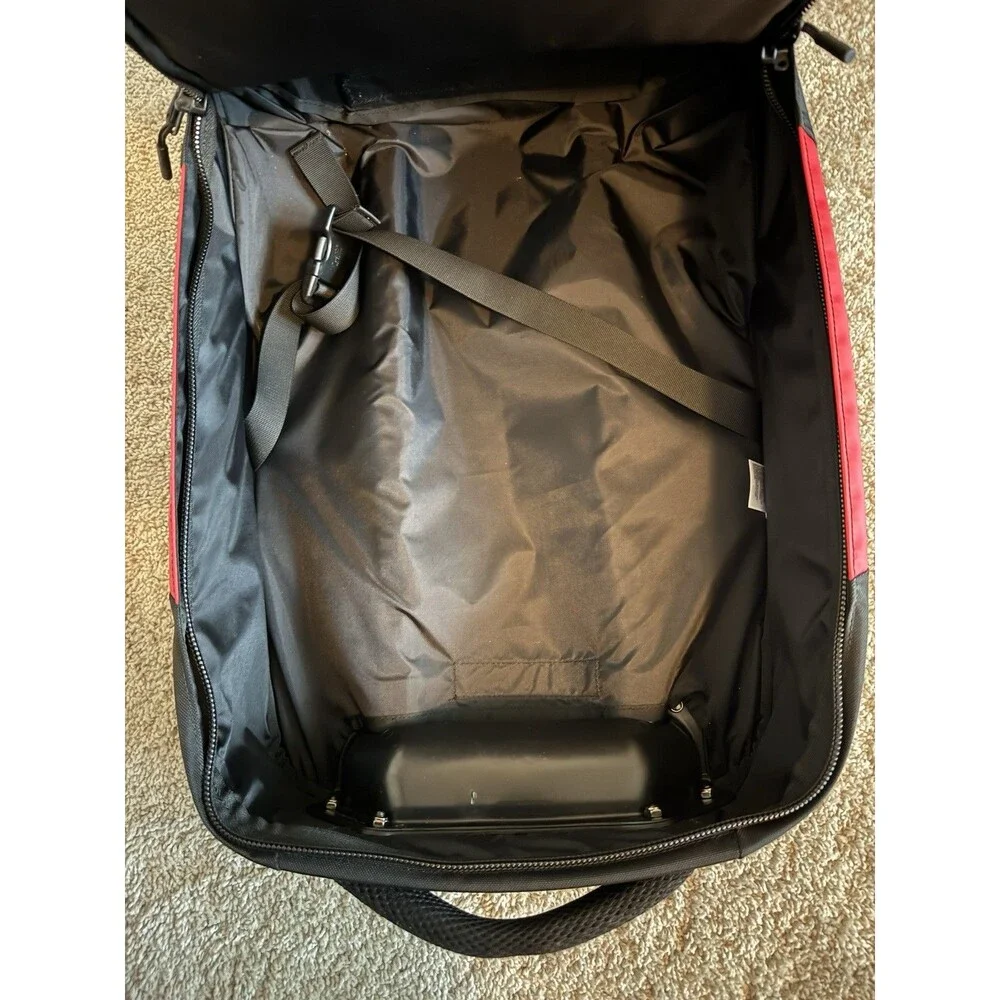 THE NORTH FACE Overhead Travel Carryon 19” Rolling - Accona 19 - Red EUC